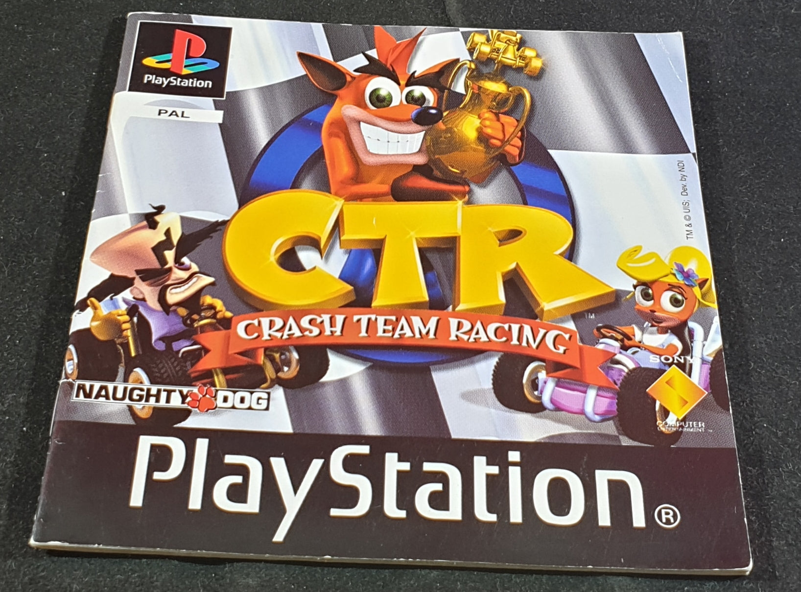 crash team racing ps1 release