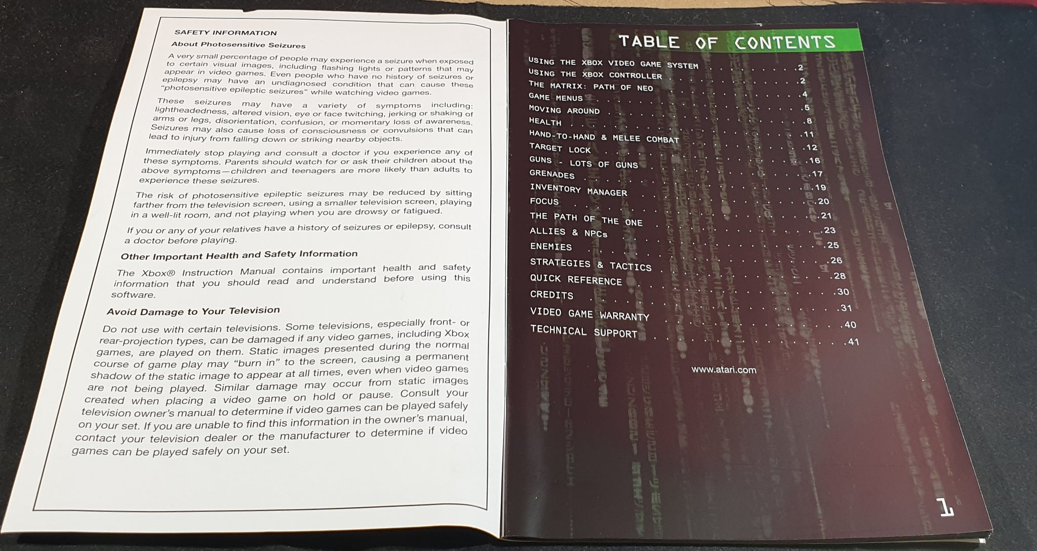 xbox the matrix path of neo