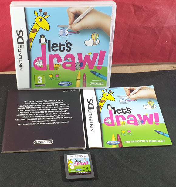 Let's Draw Nintendo DS Game Retro Gamer Heaven