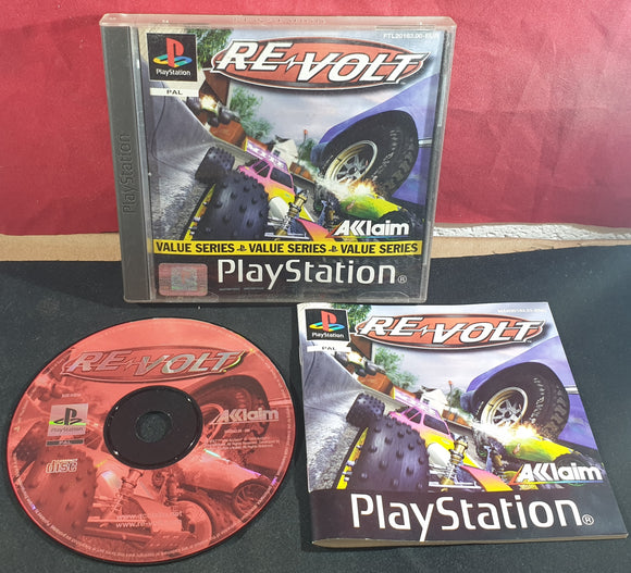 Re Volt Sony Playstation 1 Ps1 Game Retro Gamer Heaven