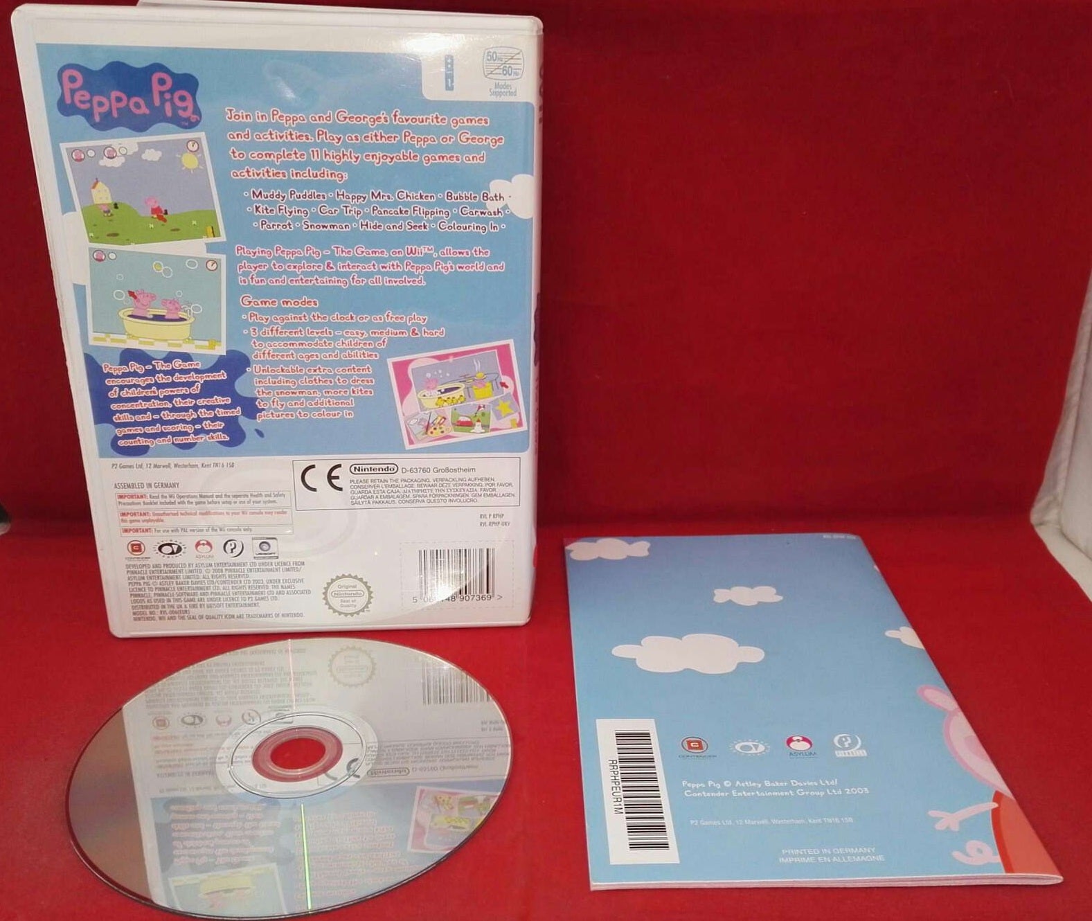 peppa pig fun and games wii