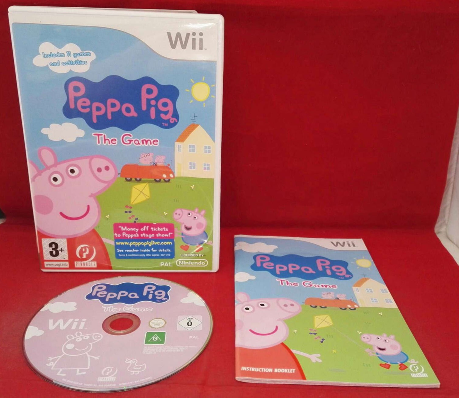 peppa pig wii game