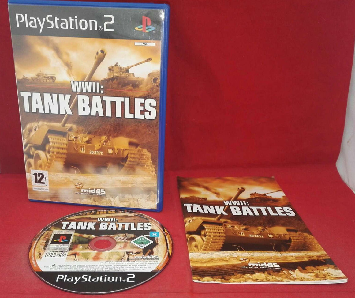 wwii - tank battles ps2