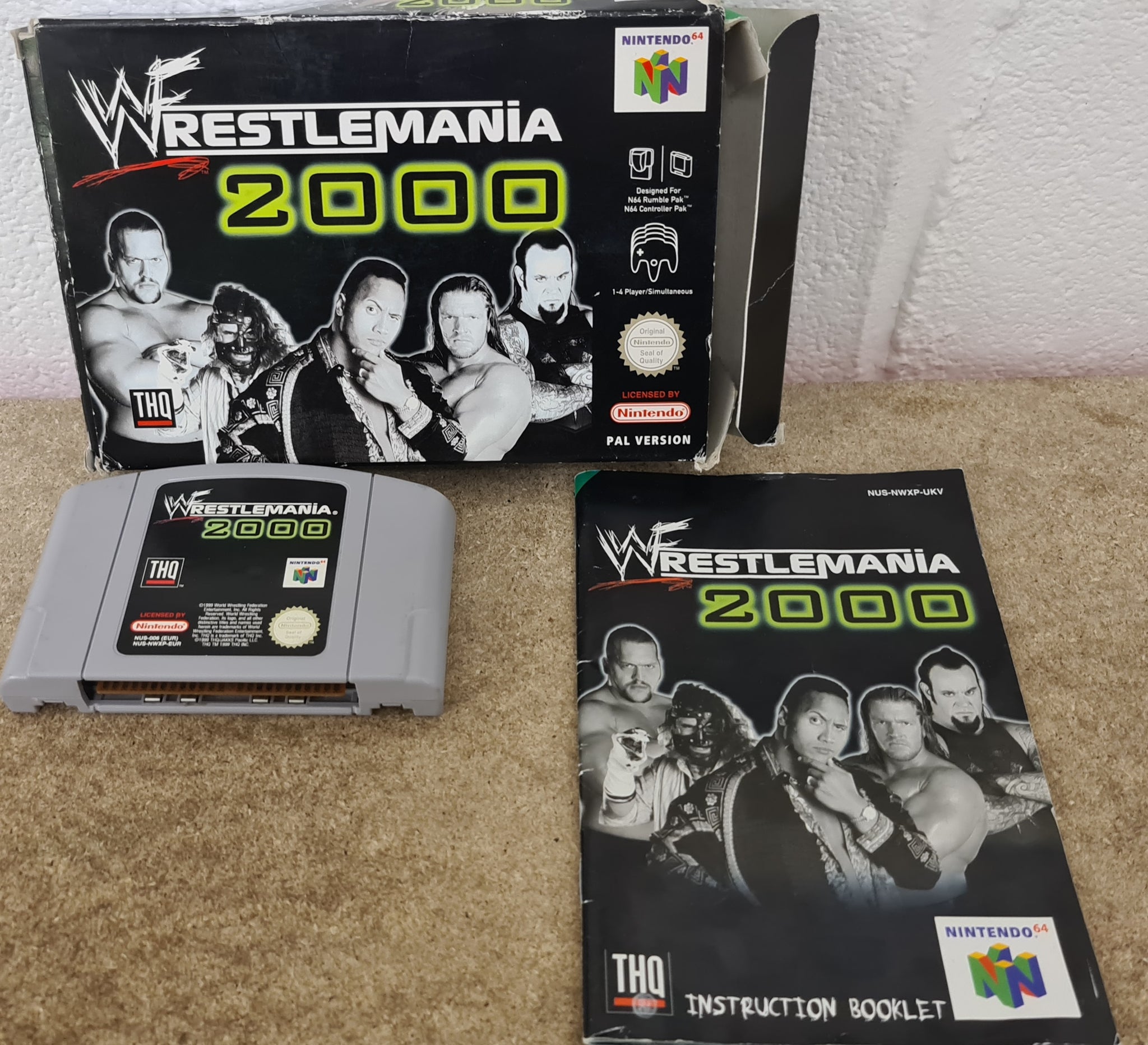 wrestlemania nintendo 64