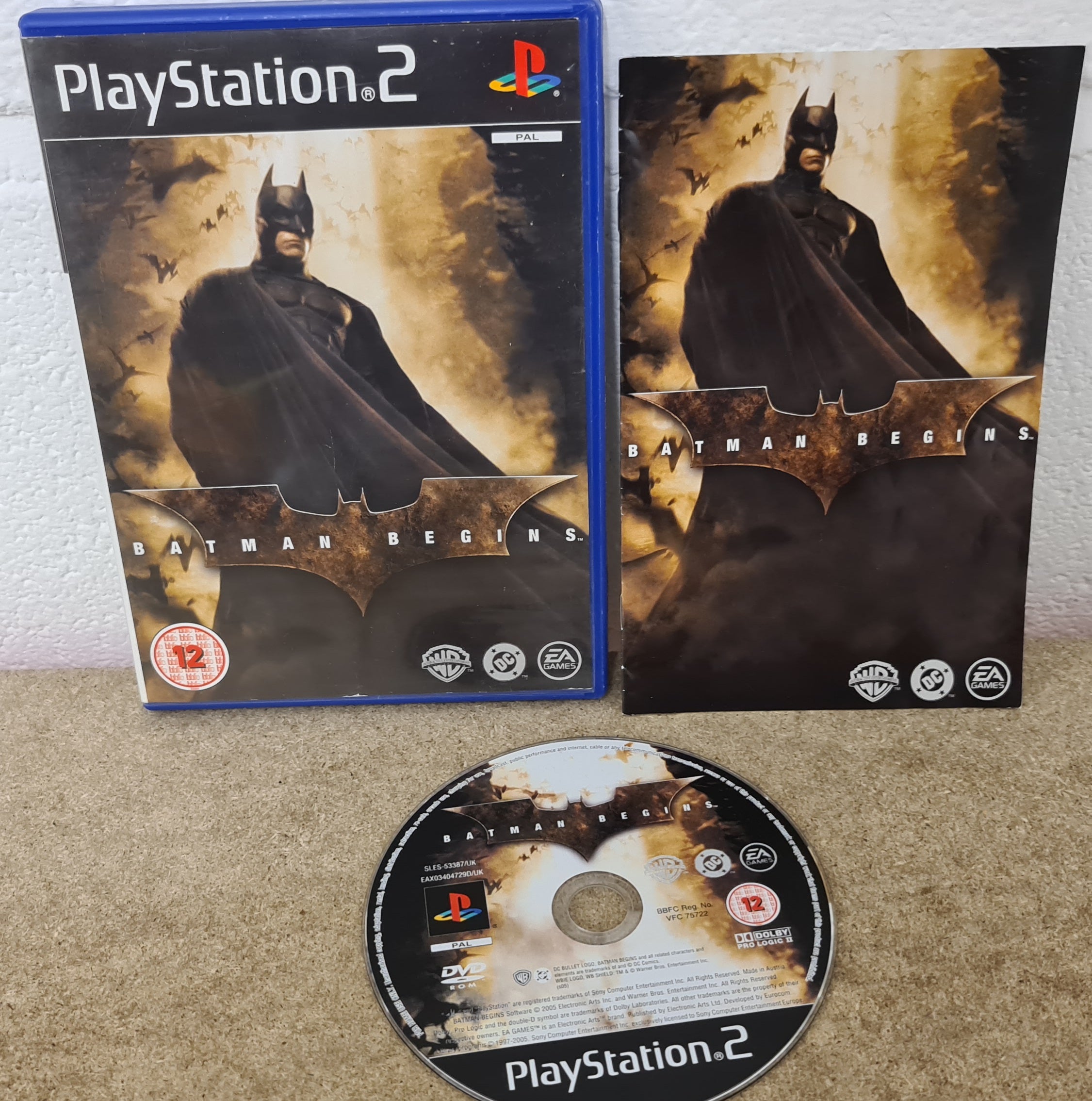 Batman Begins Sony Playstation 2 (PS2) Game – Retro Gamer Heaven
