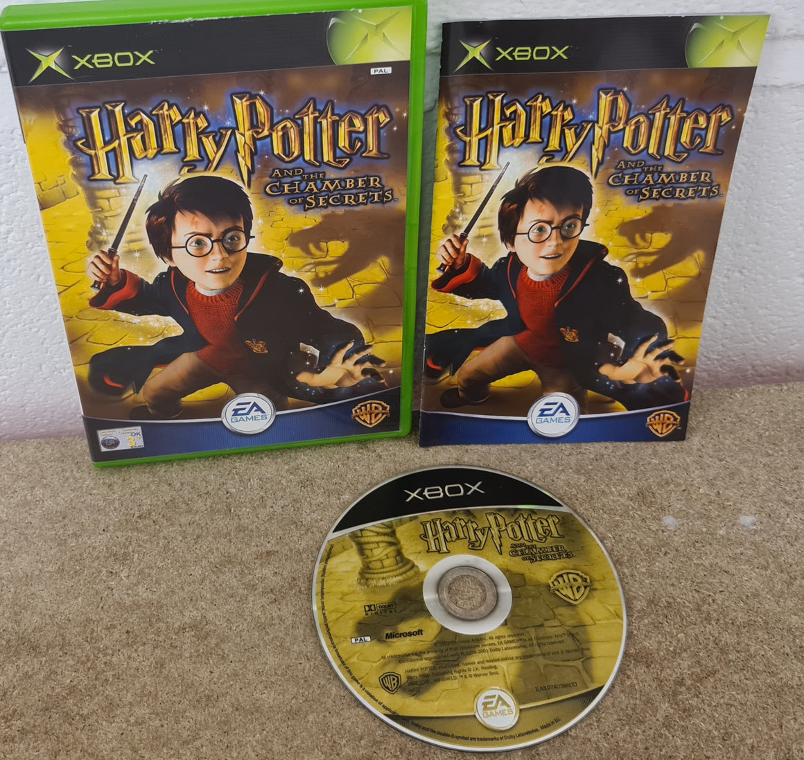 Harry Potter and the Chamber of Secrets Microsoft Xbox Game Retro