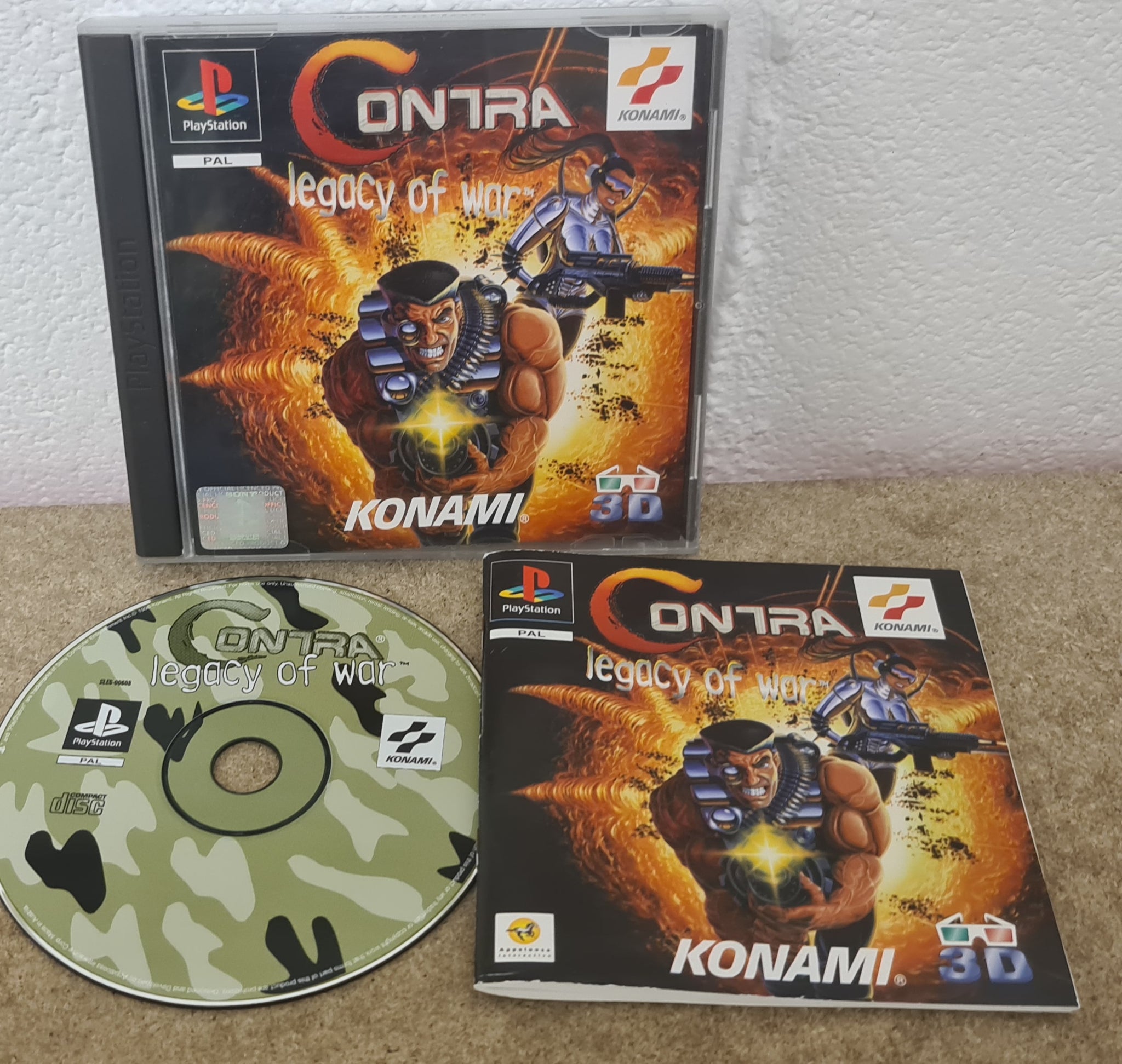 contra legacy of war ps1