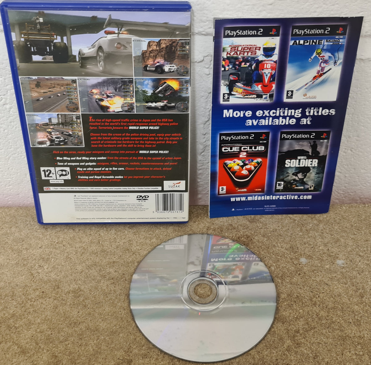 world super police ps2 review