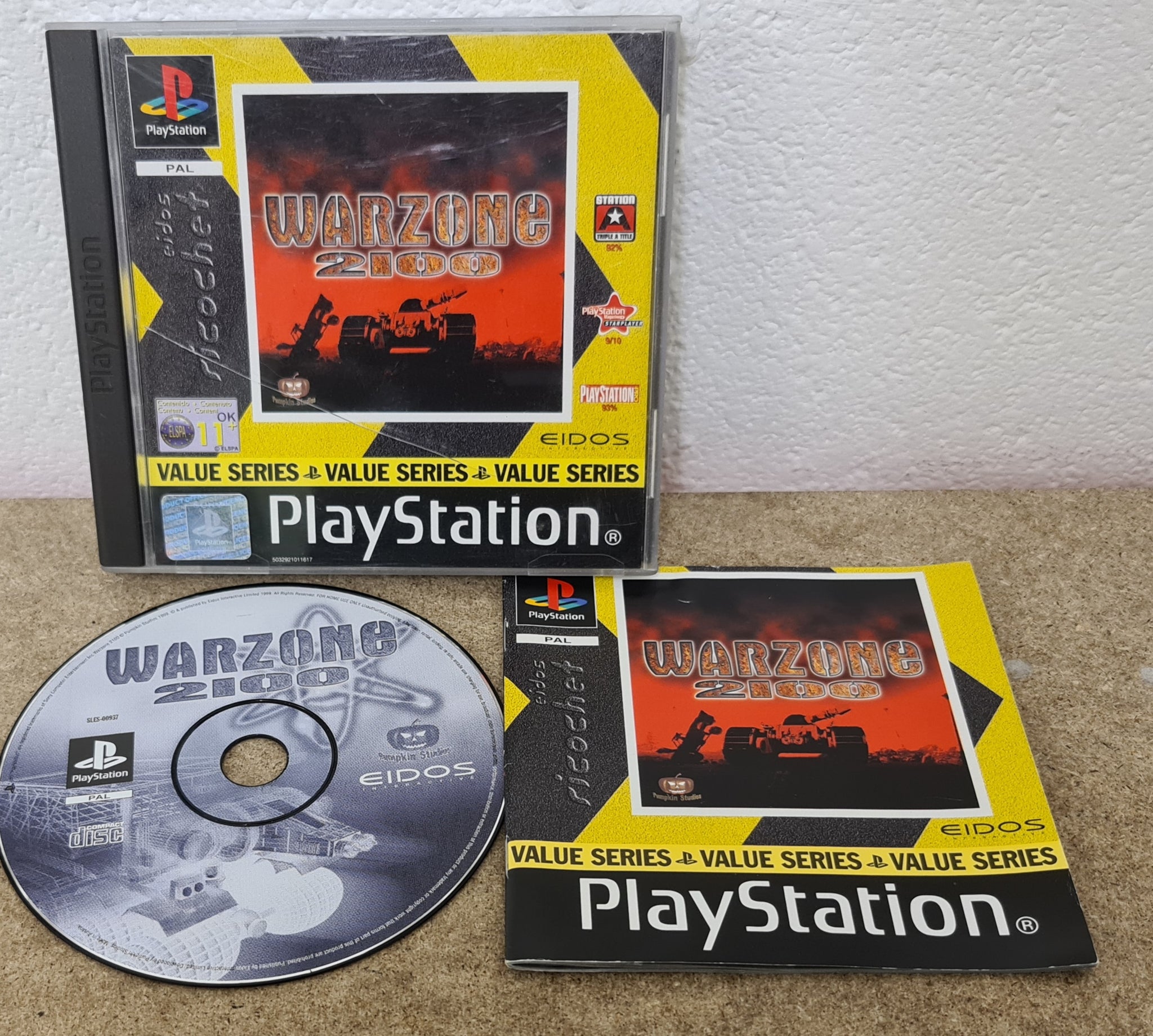 warzone 2100 ps1