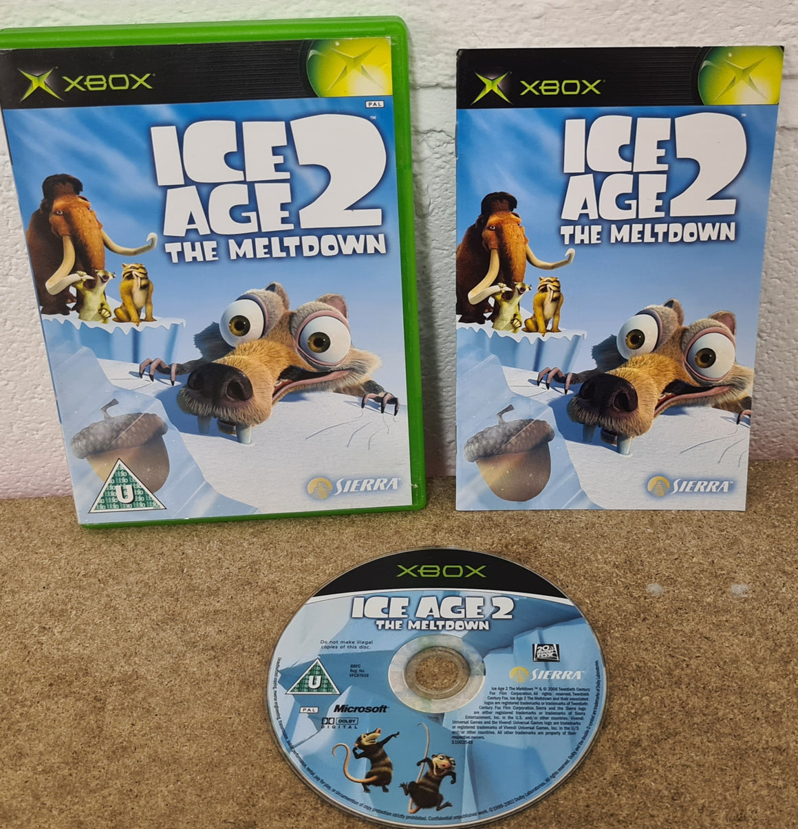 Ice Age 2 the Meltdown Microsoft Xbox Game – Retro Gamer Heaven