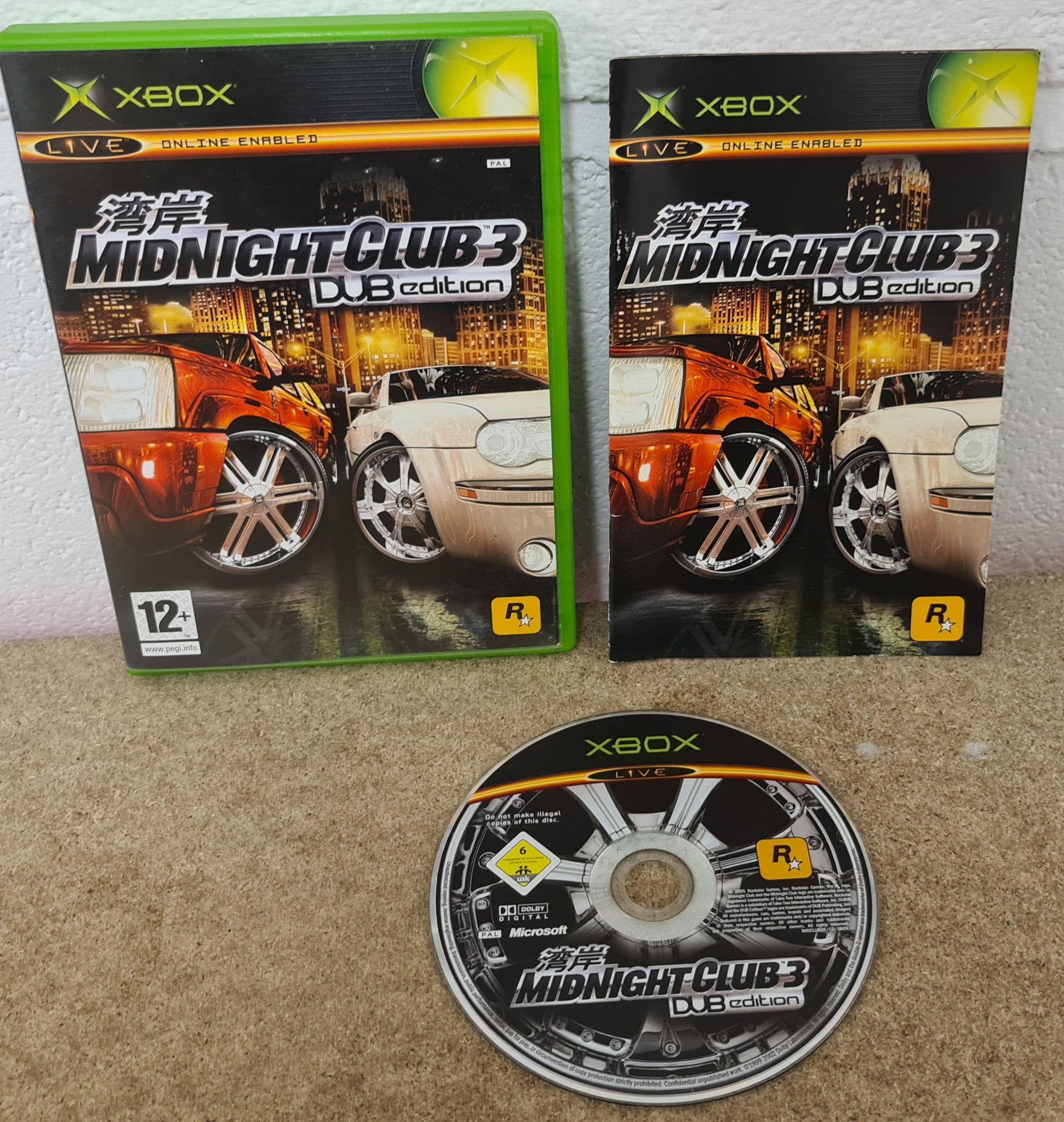 midnight club 3 dub edition xbox