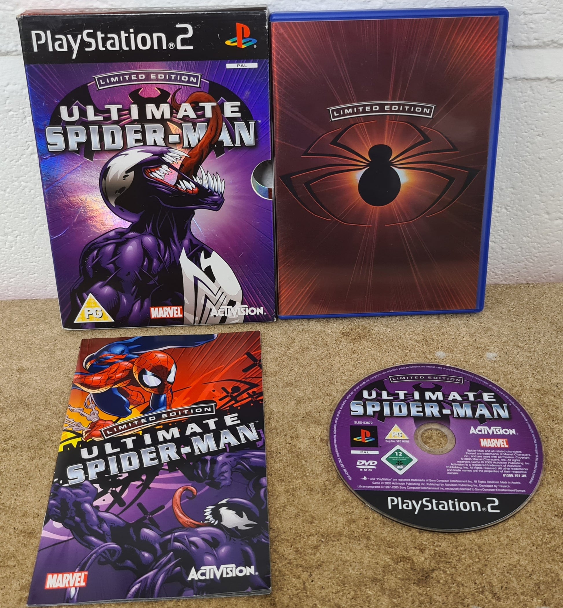 Ultimate Spider-Man Limited Edition Sony Playstation 2 (PS2) Game – Retro  Gamer Heaven