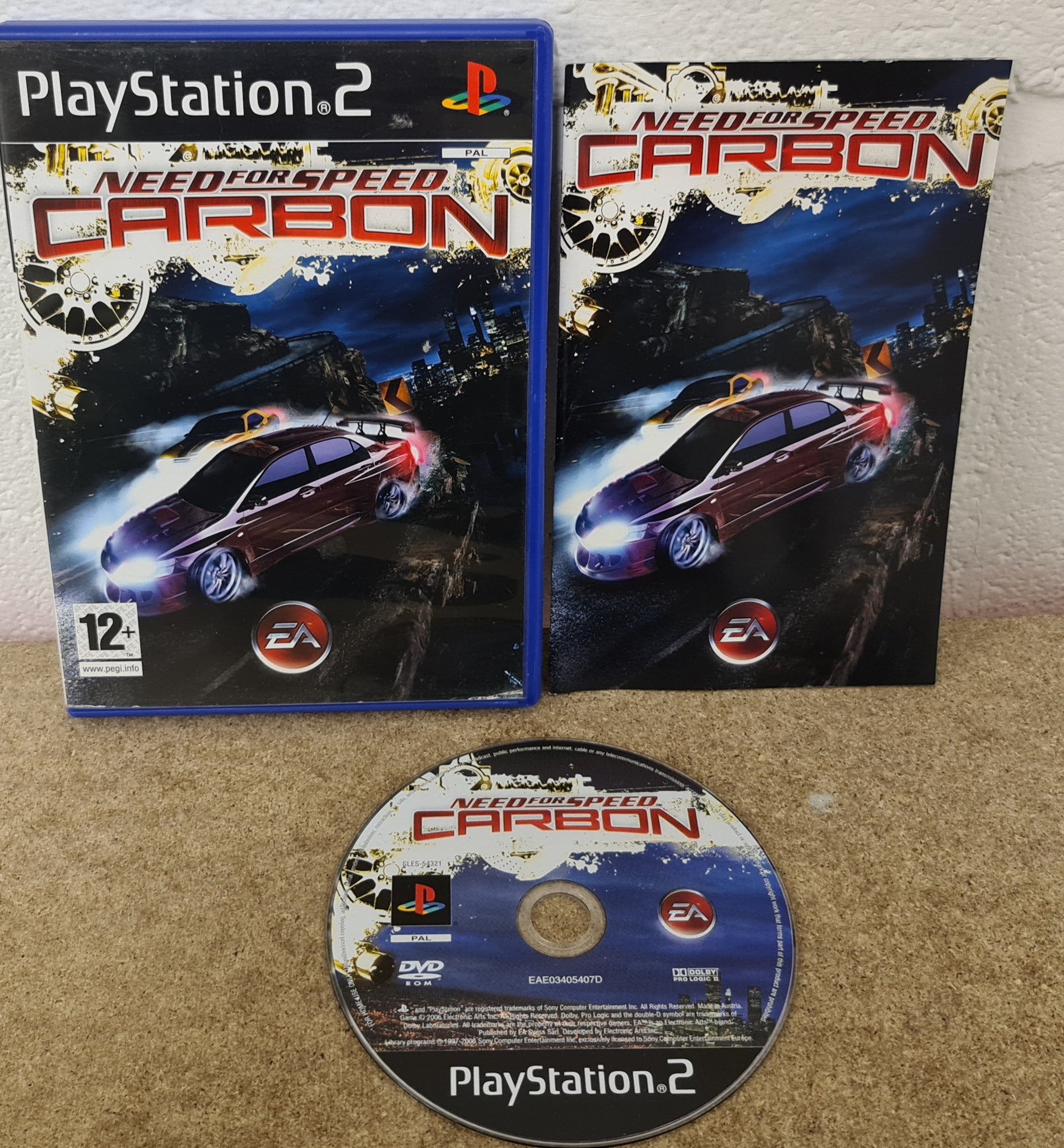 need for speed carbon ps2