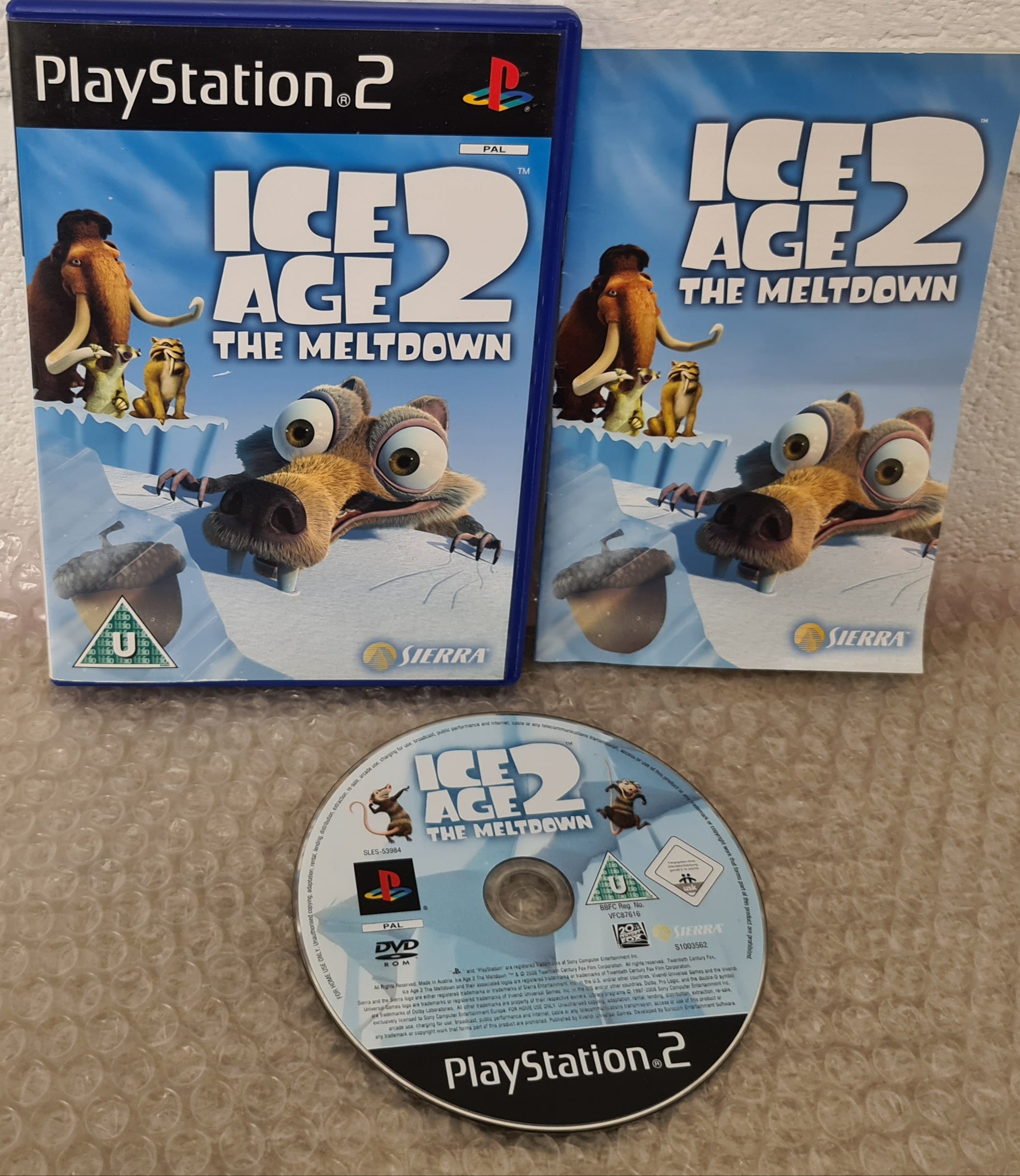 Ice Age 2 the Meltdown Sony Playstation 2 (PS2) Game – Retro Gamer Heaven