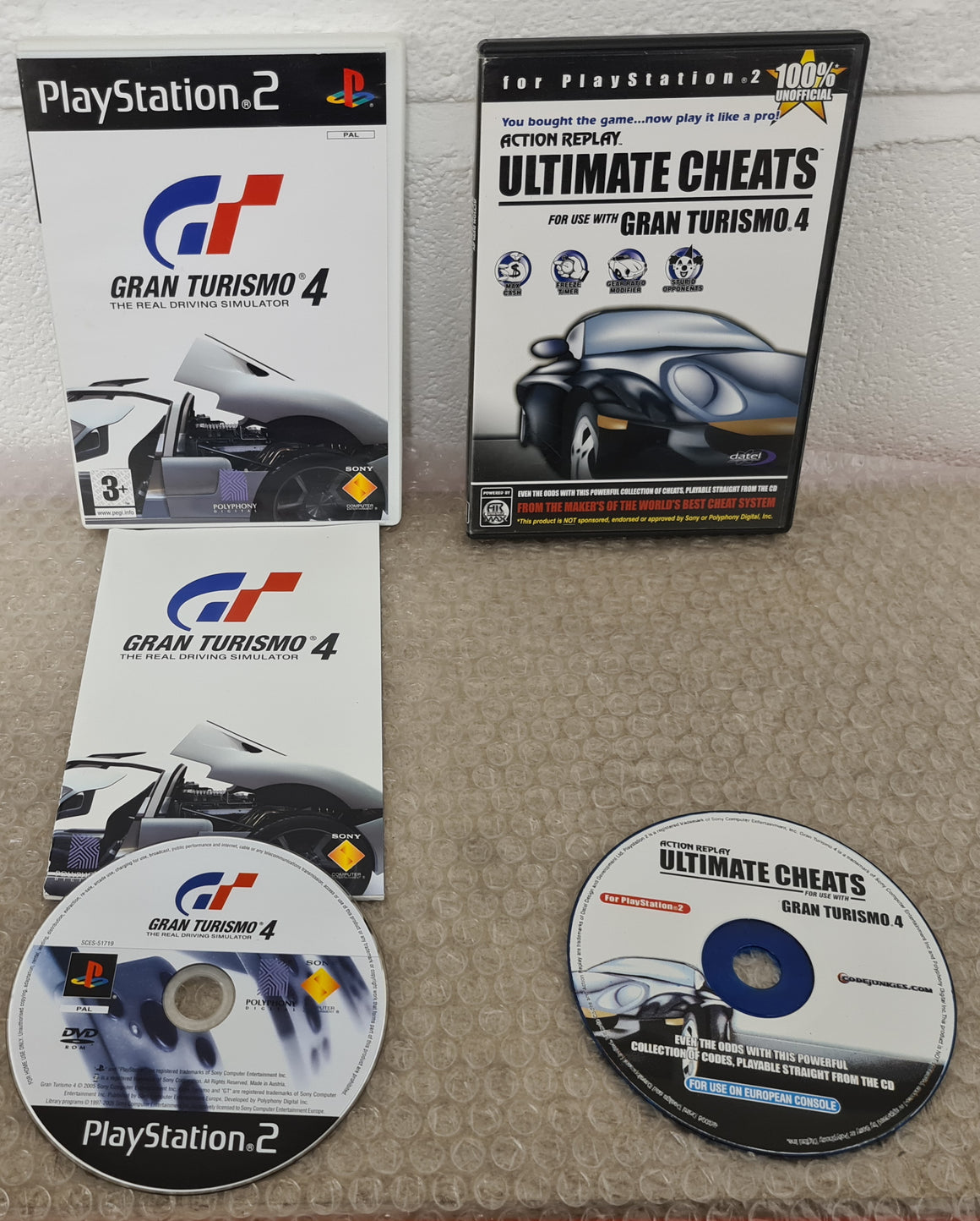 gran turismo 4 rom cheats