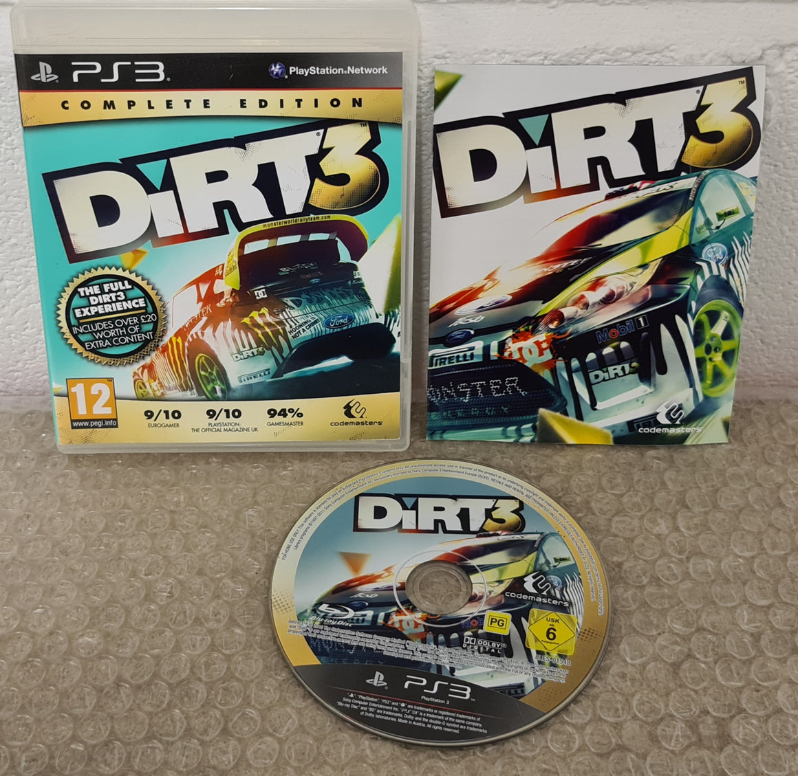 dirt 3 ps3