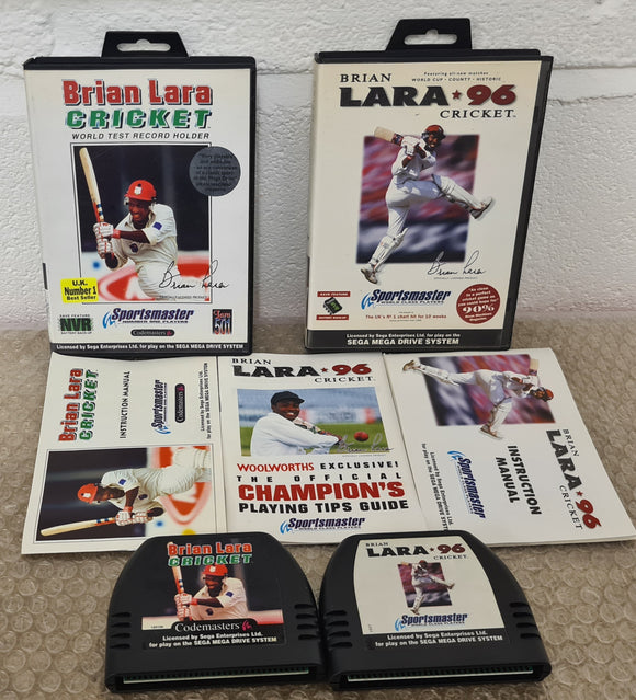 brian lara cricket game genesis