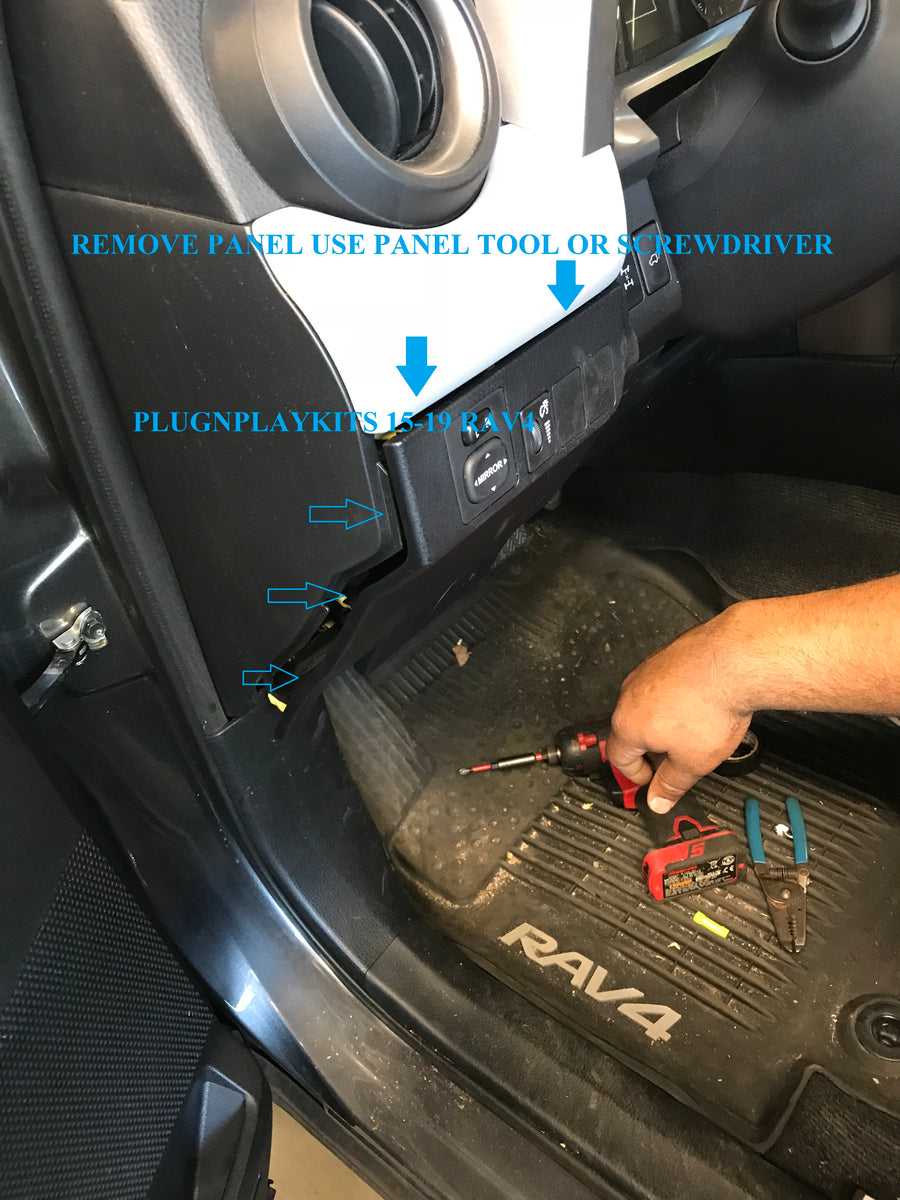 Toyota Rav4 (Push to Start) (20132018) Remote Car Starter Plug 'n Pla