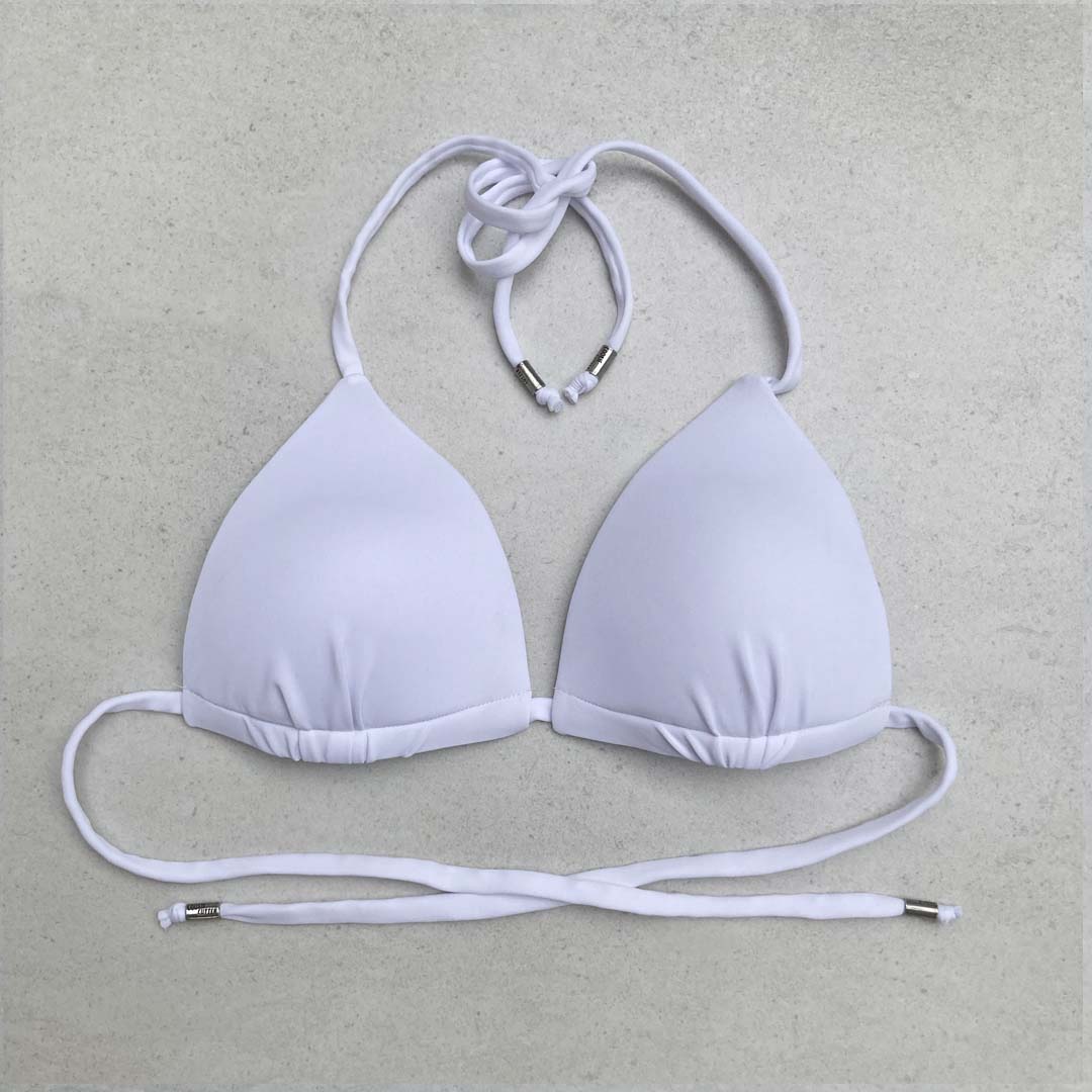 Pushup Bikini Top - WHITE – Cookie Cutter Swimwear