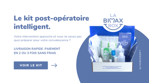 La Bimax Box⎜Le Kit pour la Convalescence de la Chirurgie Maxillo-Faciale