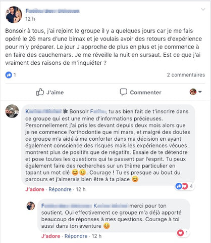 Le groupe Facebook Nouvelles Mâchoires Nouvelle Vie : Une mine d'informations