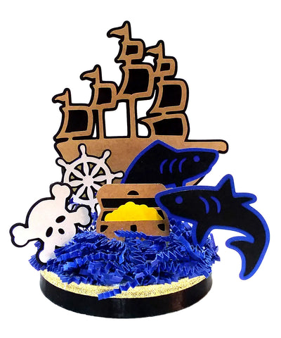 Pirate Ship Centerpiece 