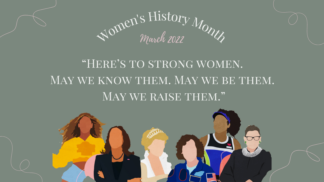 “Here’s to strong women. May we know them. May we be them. May we raise them.”