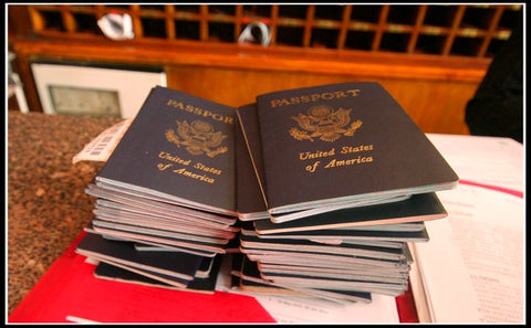 pile de passeport