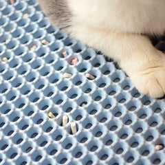 tapis-de-litiere-pour-chat-nid-abeille