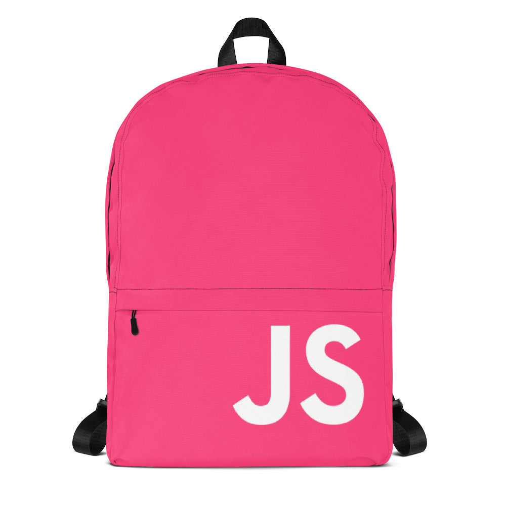 pink nation backpack black