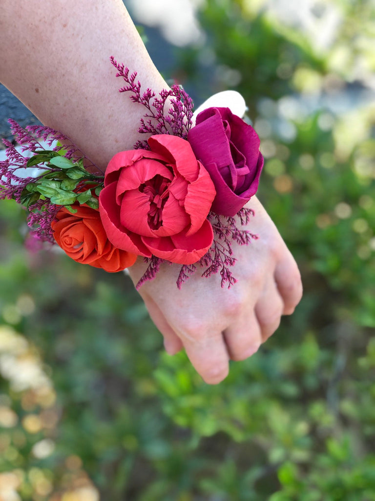 Enchanting Peony Wrist Corsage – PineandPetalWeddings