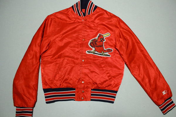 St. Louis Cardinals Vintage 80's Satin Made In USA Starter Bomber Jack –  thefuzzyfelt