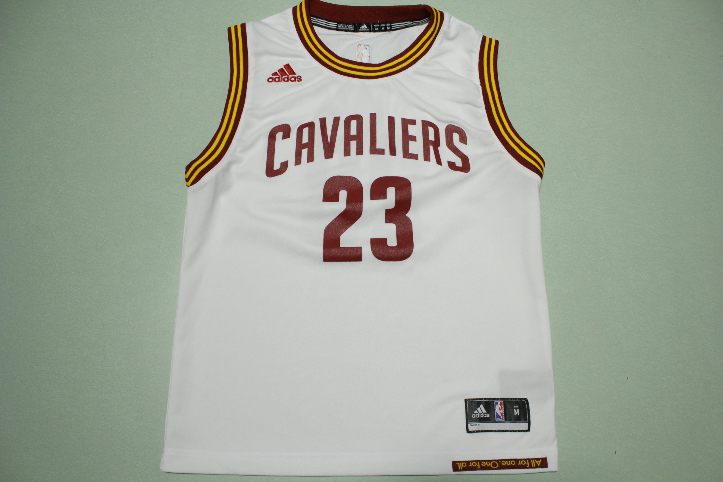 Lebron James 23 Cleveland Adidas Basketball NBA Jersey – thefuzzyfelt