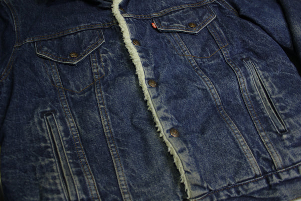 Levis Sherpa Lined USA Made San Francisco 80's Vintage Jean Jacket Med –  thefuzzyfelt