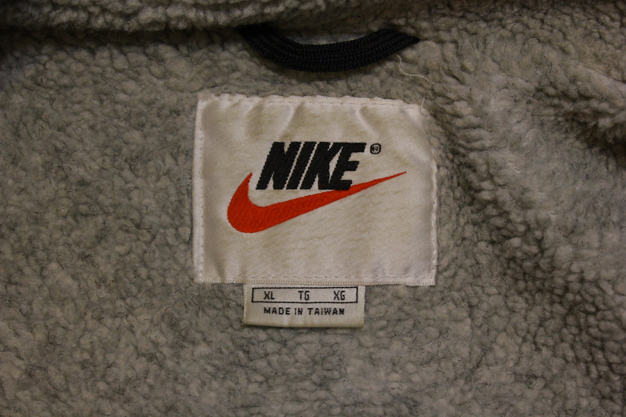 vintage nike sherpa jacket