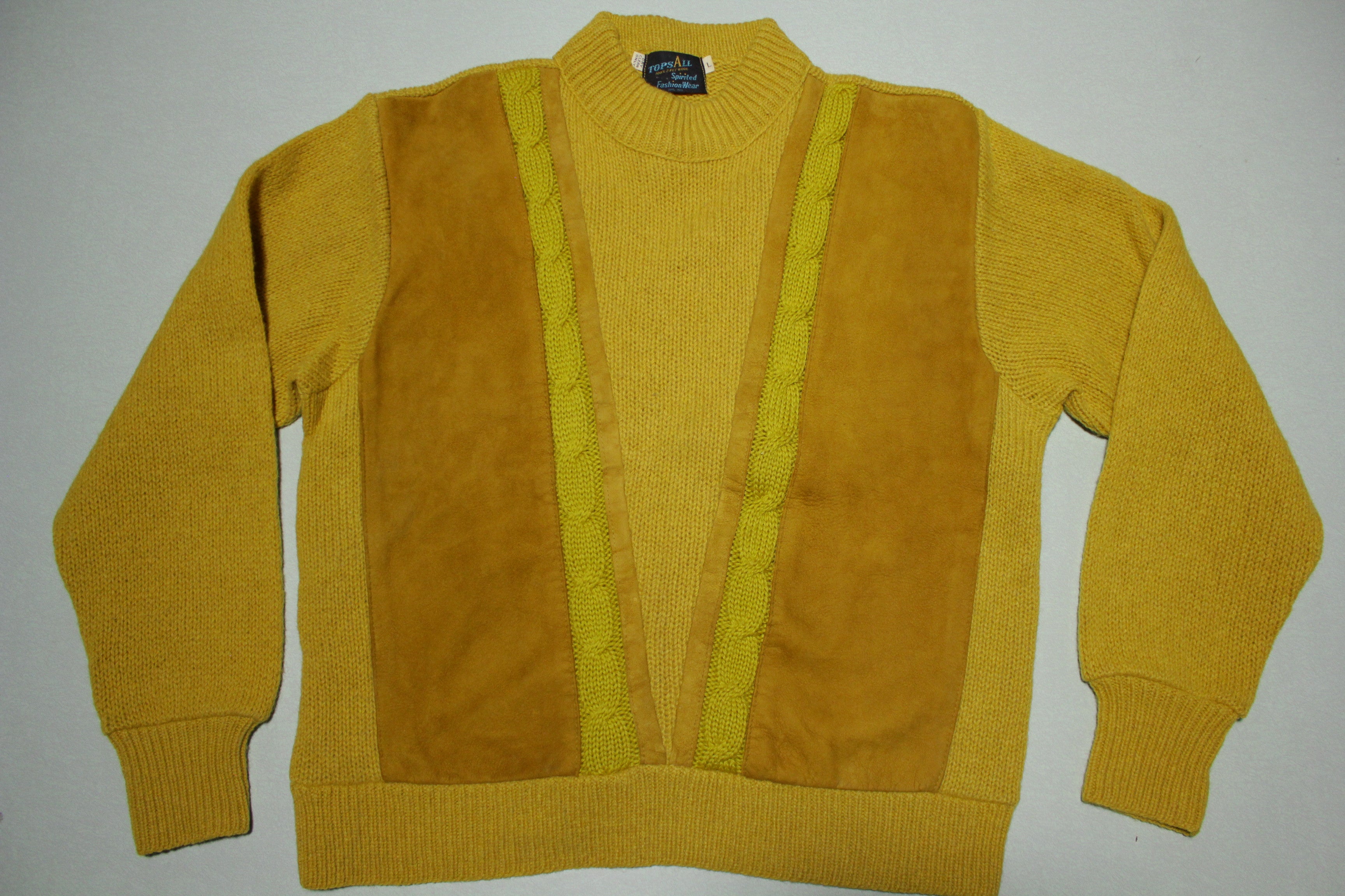 Pilgrim Sportswear Vintage Sears Roebuck 1960s Striped Sweater