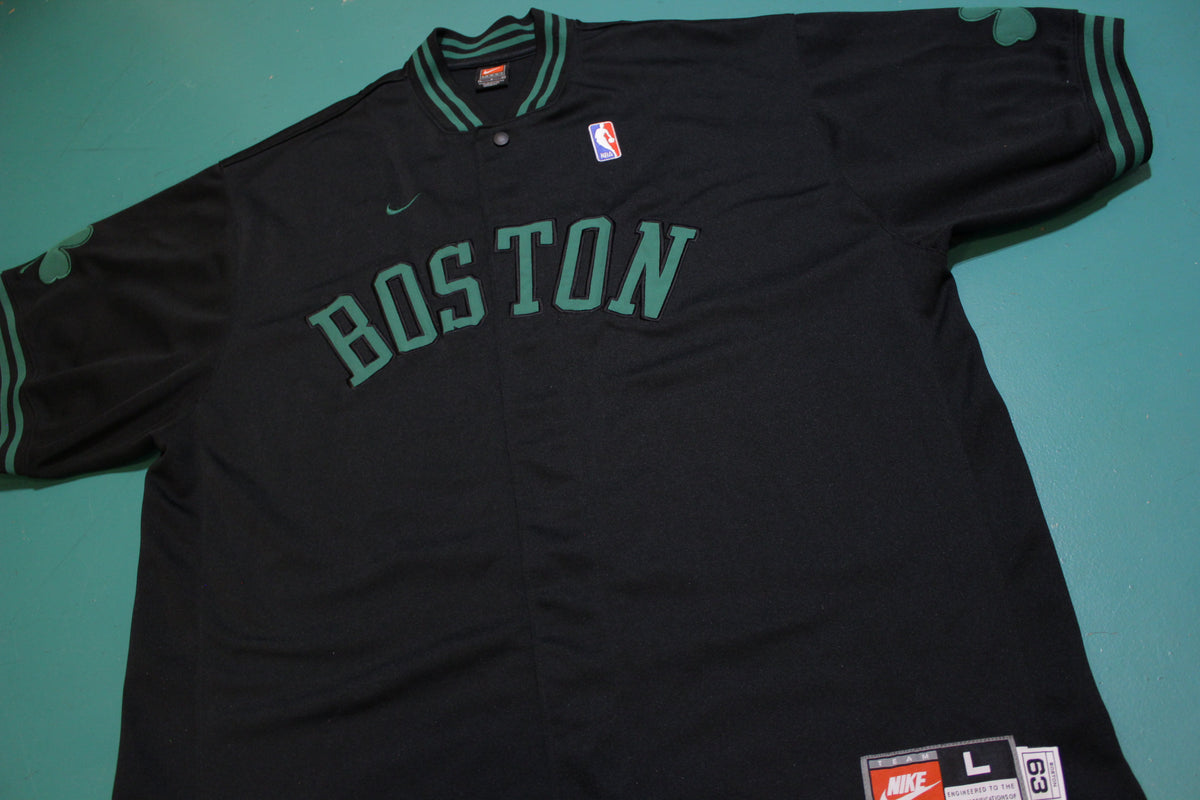 Boston Celtics Warm up Black Snap Spellout. – thefuzzyfelt