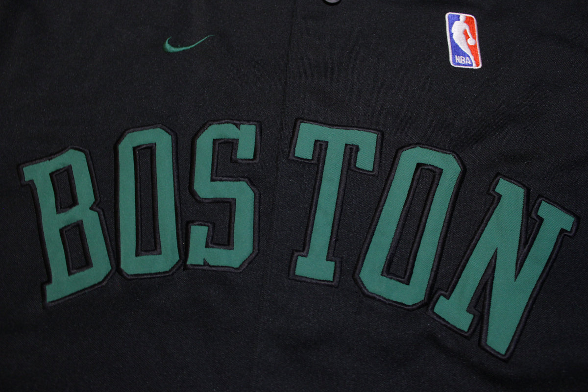 Boston Celtics Warm up Black Snap Spellout. – thefuzzyfelt