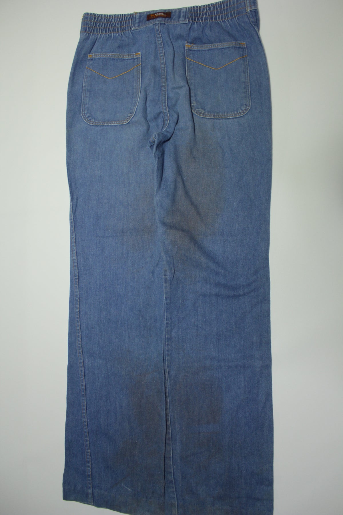 Wrangler Wrapid Transit Vintage 70's Blue Denim Jeans – thefuzzyfelt