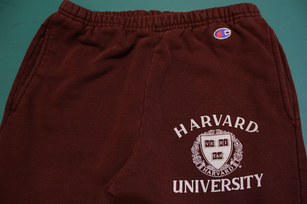 harvard champion sweatpants