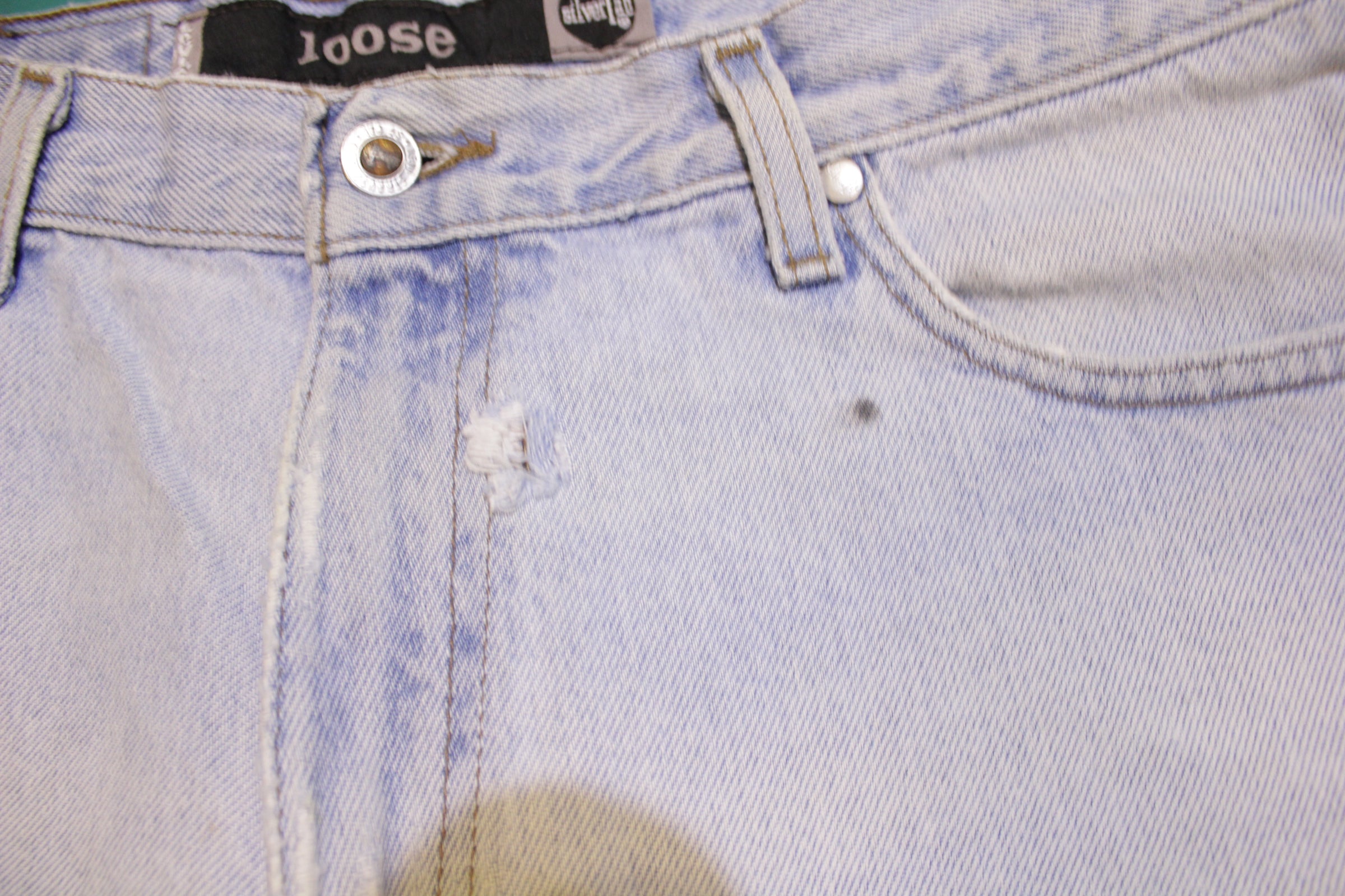 Levis Silvertab Vintage 90's Acid Washed Jean Shorts Jorts. – thefuzzyfelt