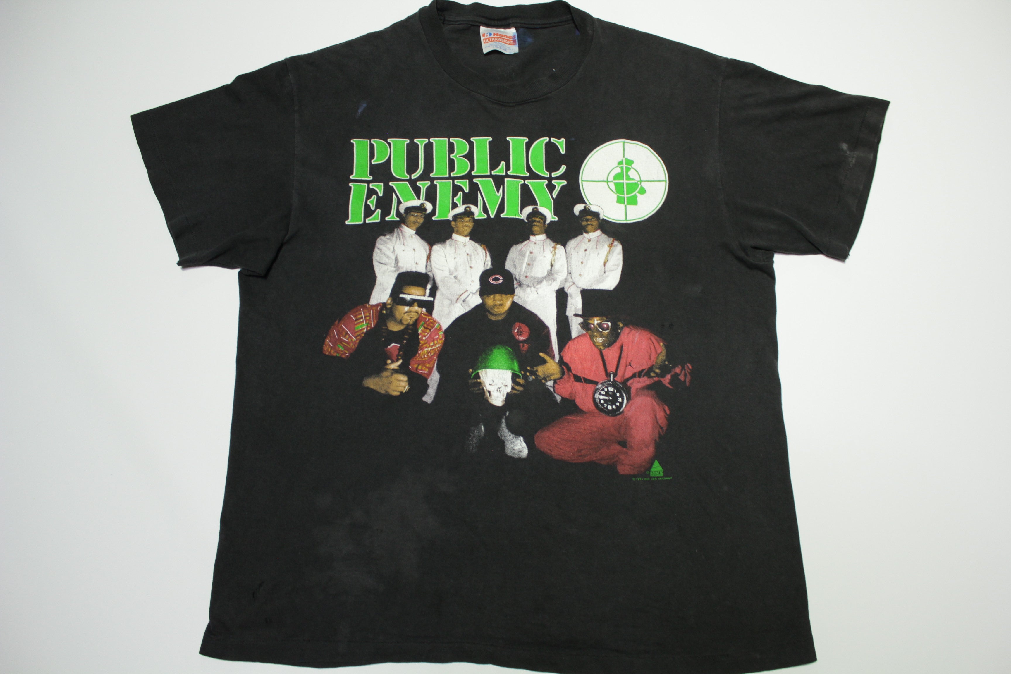 VINTAGE PUBLIC ENEMY フットボール Tシャツ DEF JAM | daspi.ro