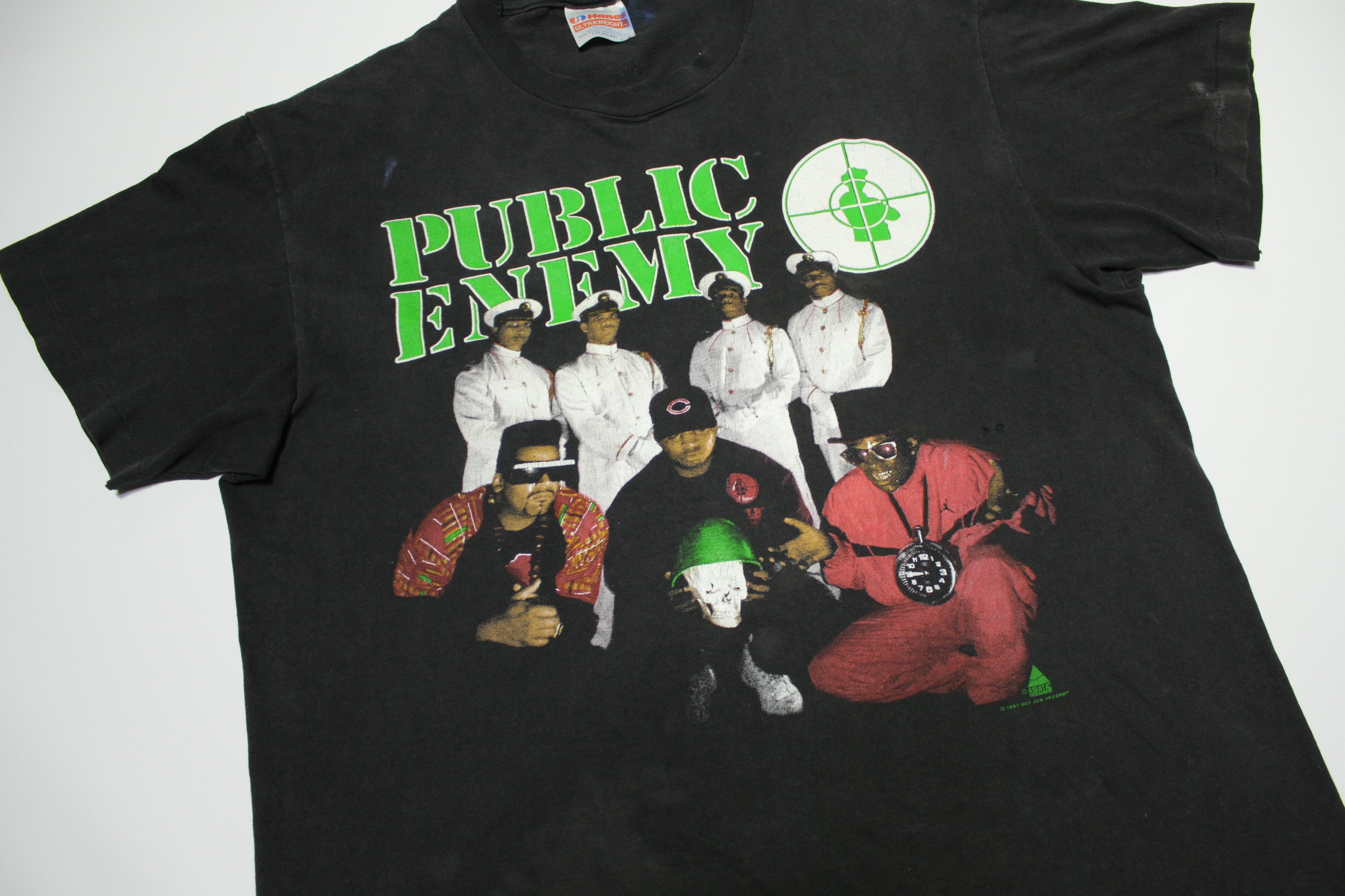 Public Enemy 1991 Apocalypse Def Jam Asiatic Vintage 90's Enemy