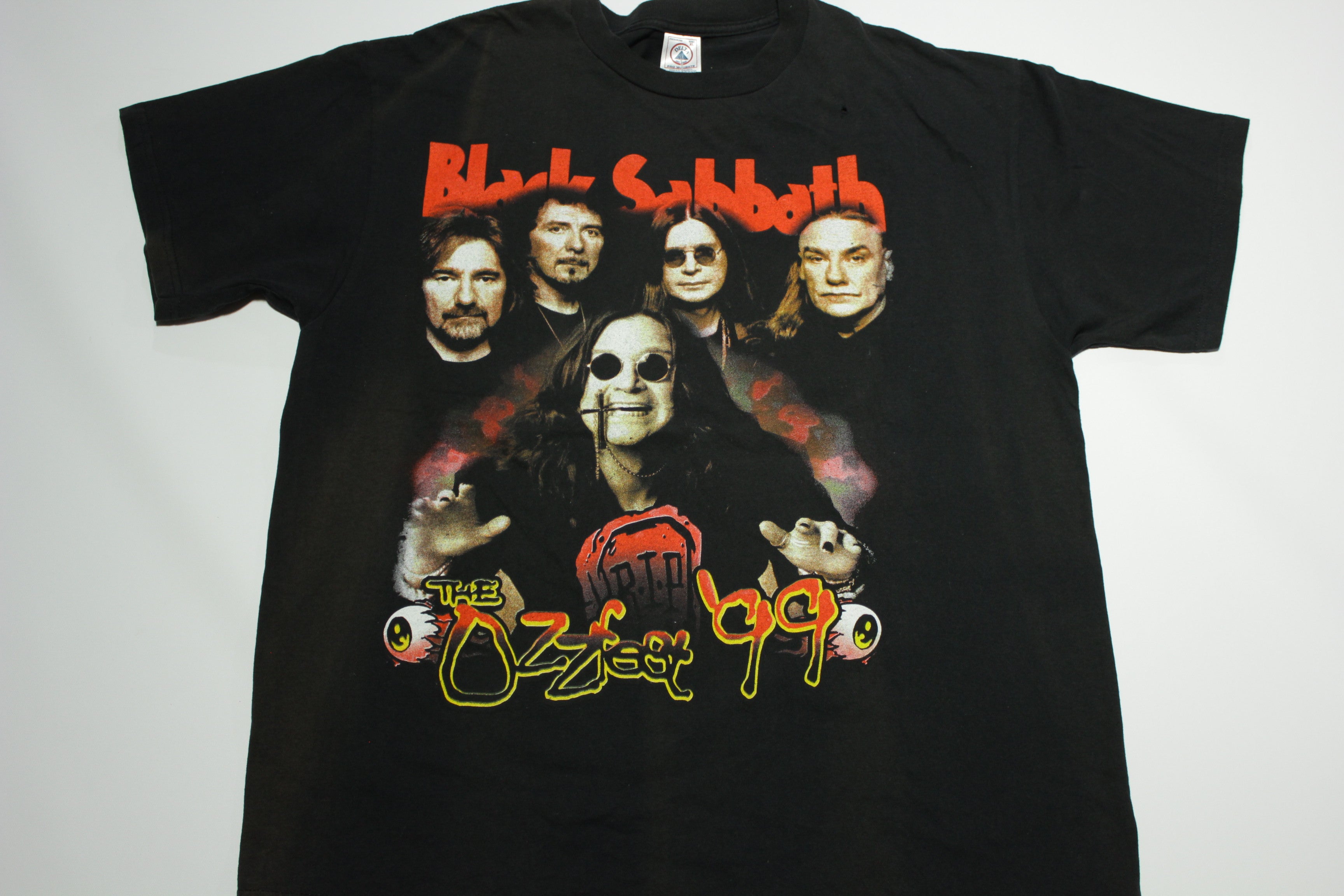 Ozzfest 2002 Rob Zombie System of a Down Vintage Graphic Metal T 