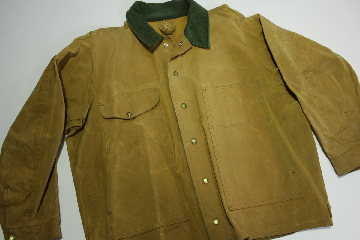 Filson Tin Cloth Waxed Hunting Field Jacket Style 623N – thefuzzyfelt
