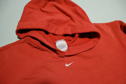 Persoonlijk kom tot rust Filosofisch Nike Vintage 00's Y2K Center Swoosh Check Red Hoodie Sweatshirt Travis –  thefuzzyfelt