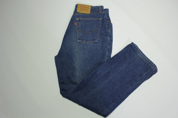 Vintage Women's 80's Levi's 501, Jeans, High Waisted, Straight Leg, Denim S  