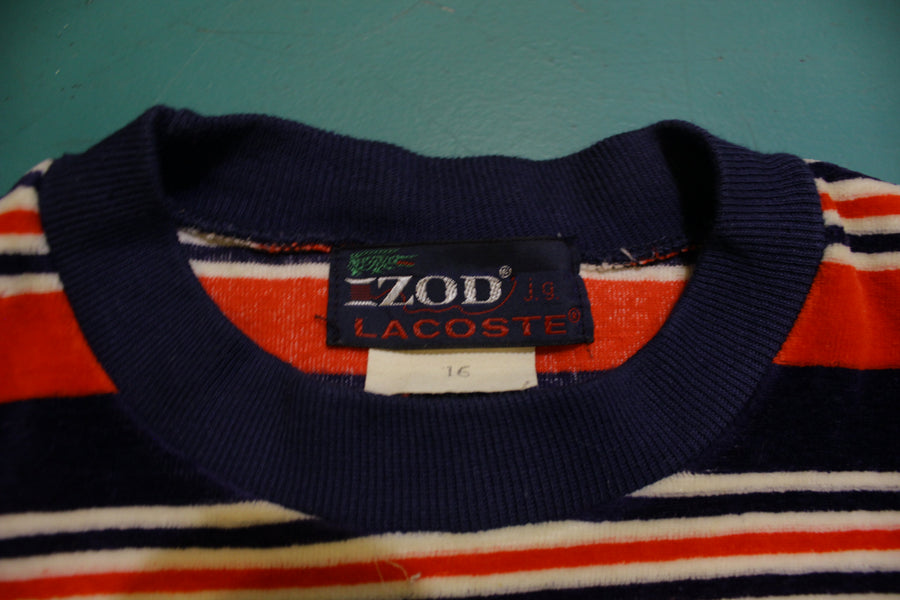 vintage izod lacoste labels