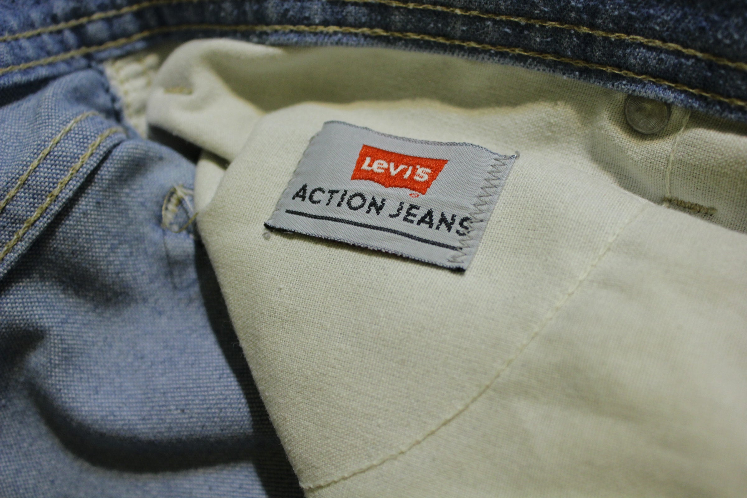 Levis Action Jeans Denim Vintage 1980's Pants Made in USA 32x30 –  thefuzzyfelt