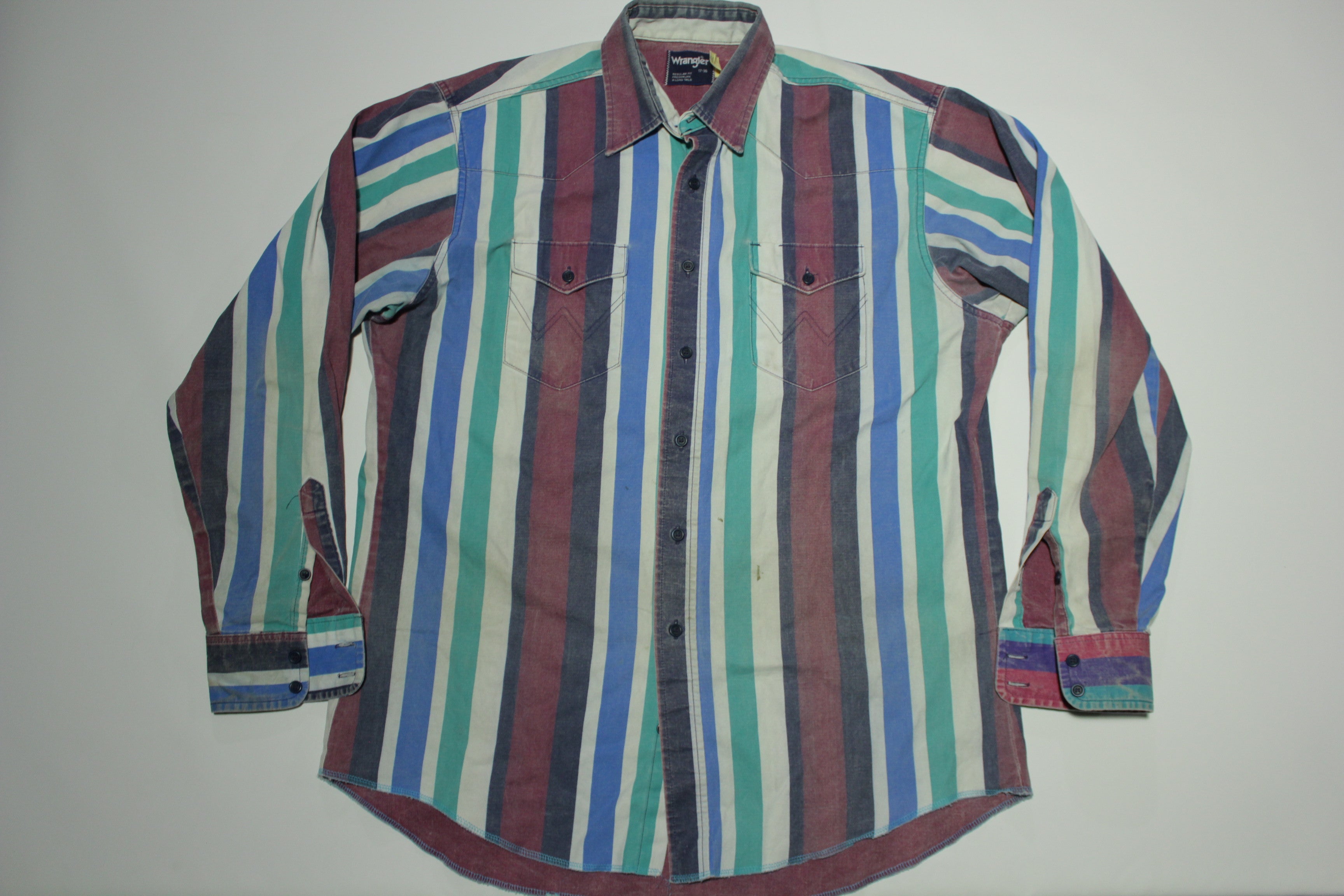 超特価激安 80s vintage usa製 Wrangler multi shirt asakusa.sub.jp